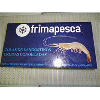 Langostino Cola 36/40 T.Real 2000g Bruto Frimapesca Ecuador